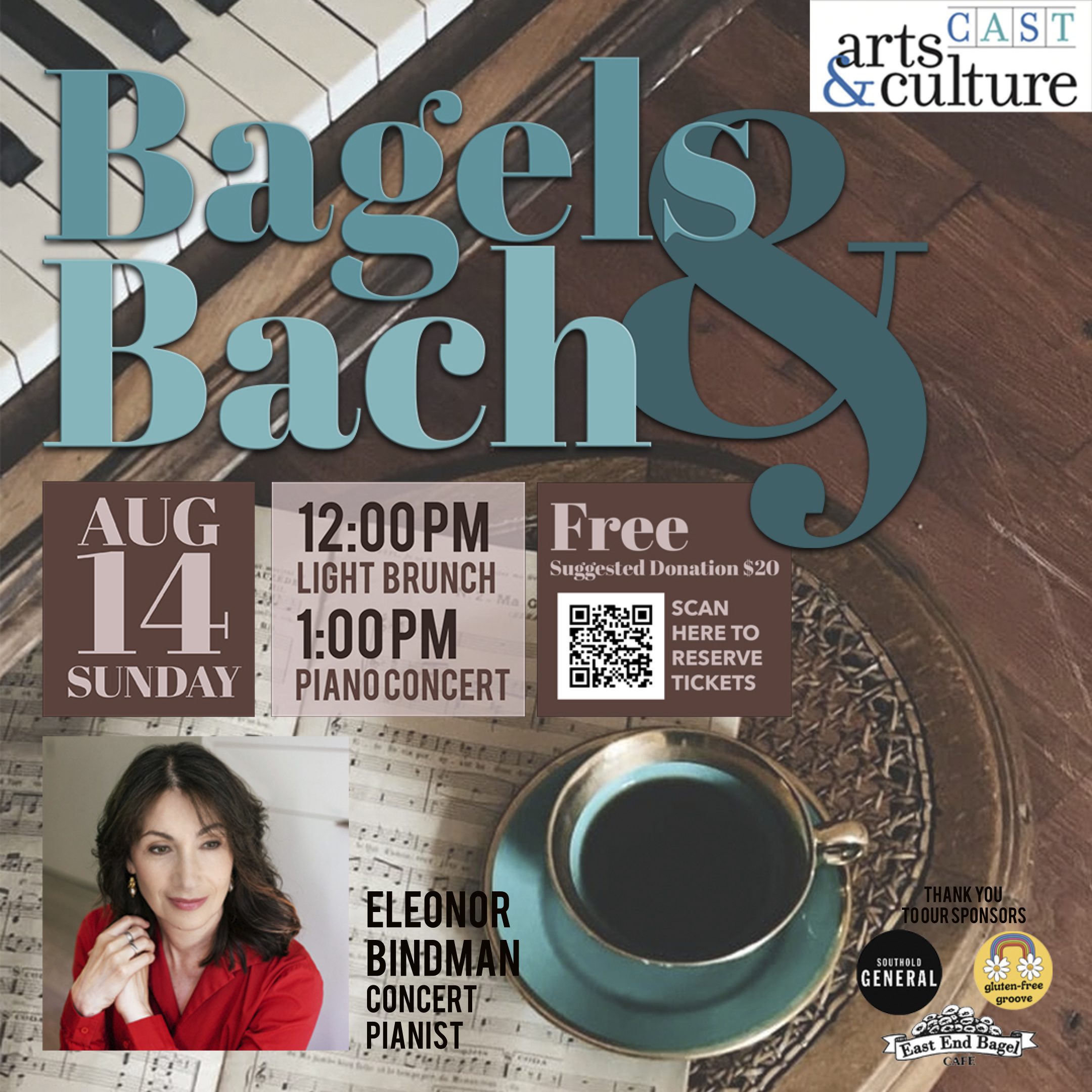 Bagels and Bach Concert Eleonor Bindman