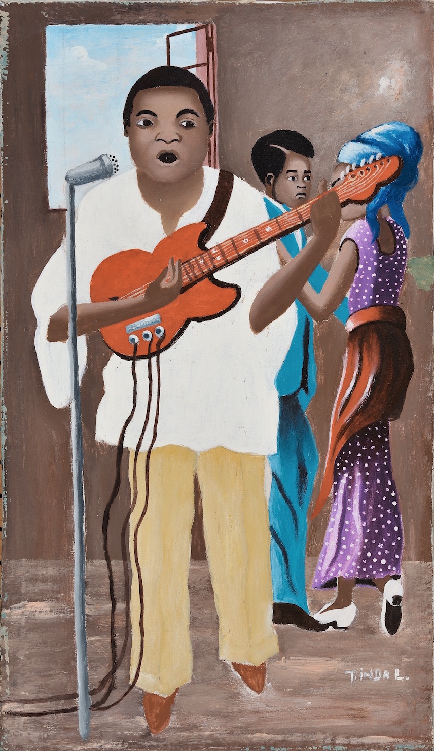 Congo Art Works Popular Painting ELEPHANT