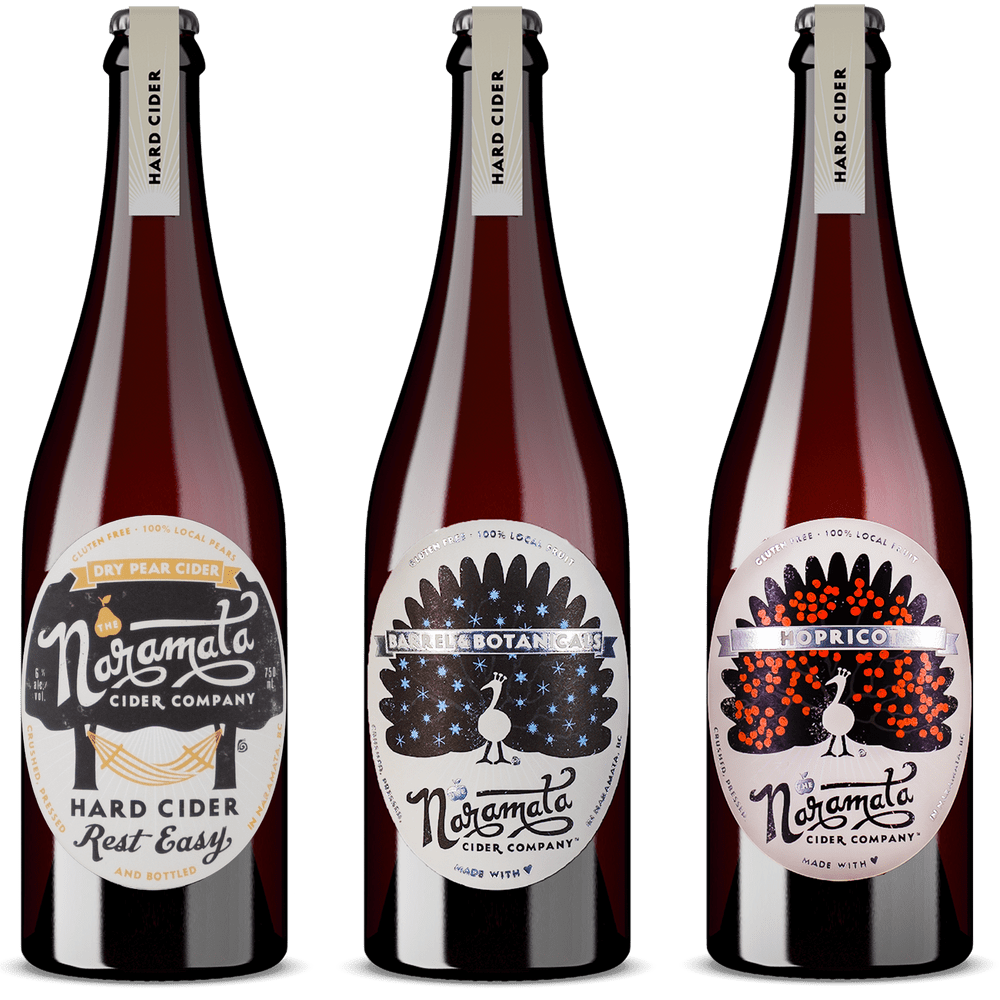 Naramata Cider Co. Pressed & Bottled in Naramata, BC