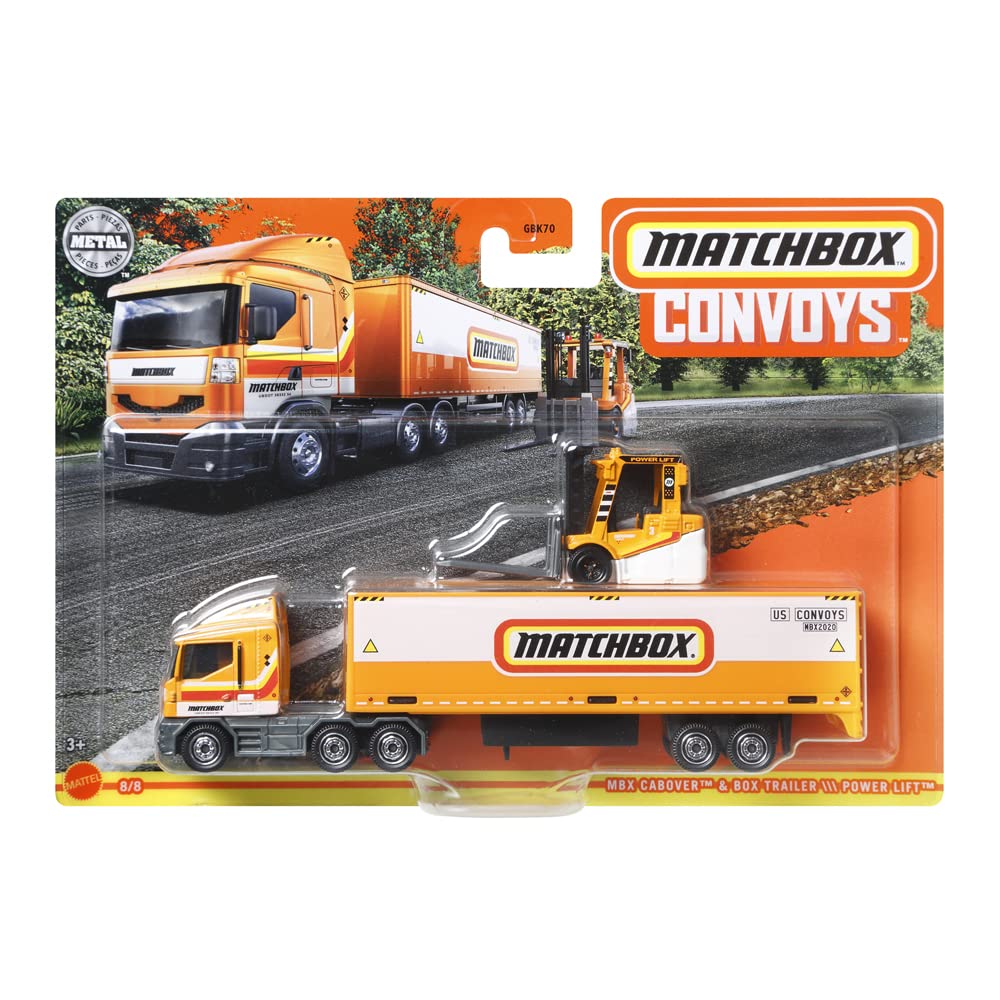 Matchbox Convoys Collectible Cars Diecast Series MBX Cabover &amp; Box