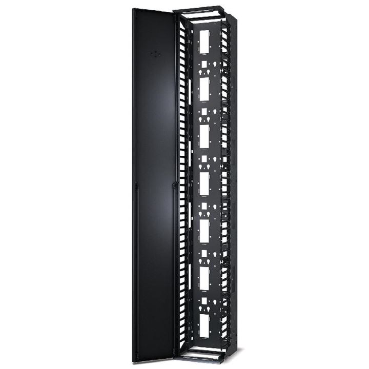 Organizador Vertical Cabos P Rack Aberto Eletroflash Tudo em