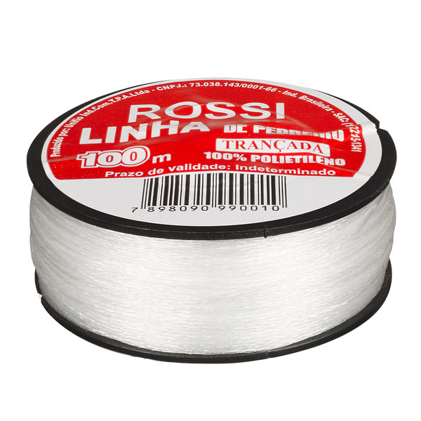Linha de Pedreiro Trançada 100m Rossi Eletro Soberano
