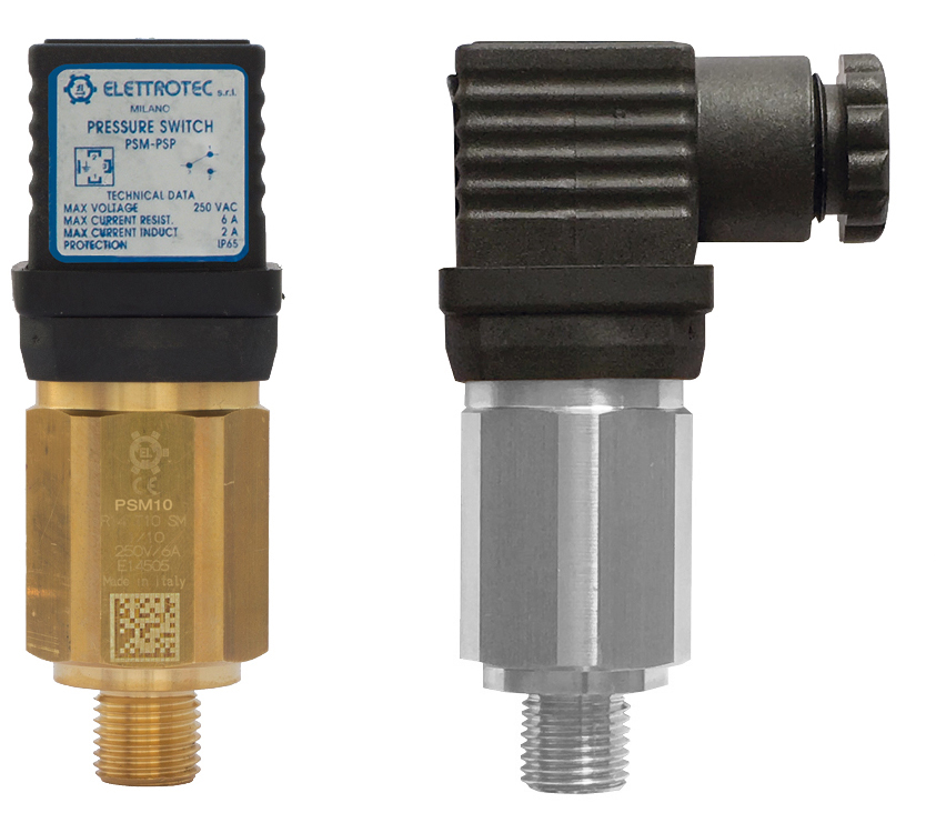 PSP150FNR14SM GALVAN. STEEL PRESSURE SWITCH 30/150BAR STEEL PISTON NBR