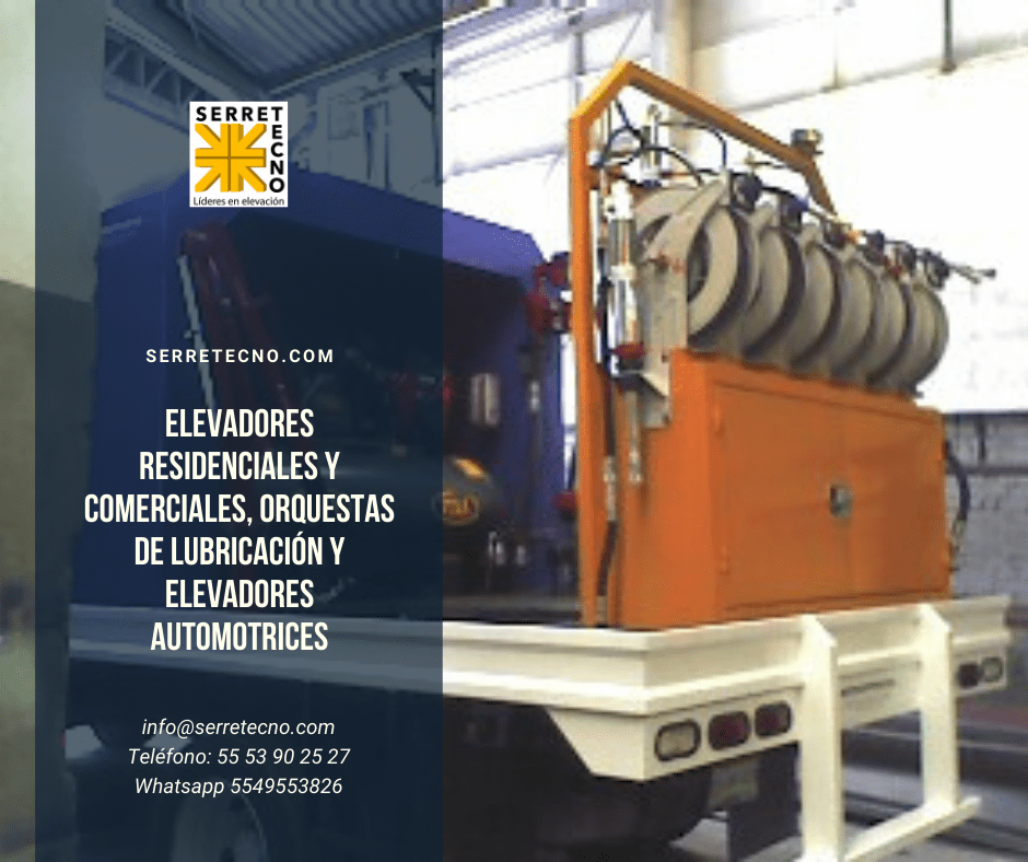 Equipo para acondicionar marimbas de lubricación — Elevadores de auto