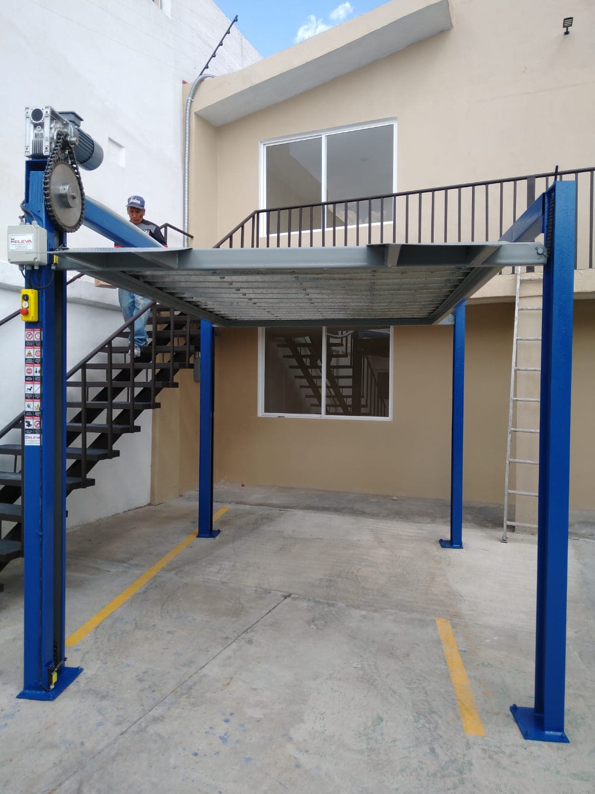 ELEVA Autos Electromecánico de 4 Columnas Elevapa Elevadores para autos