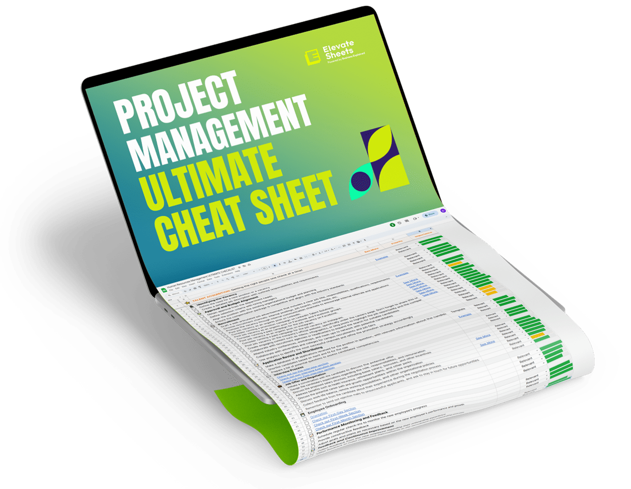 Ultimate Project Management Cheat Sheet Elevate Sheets