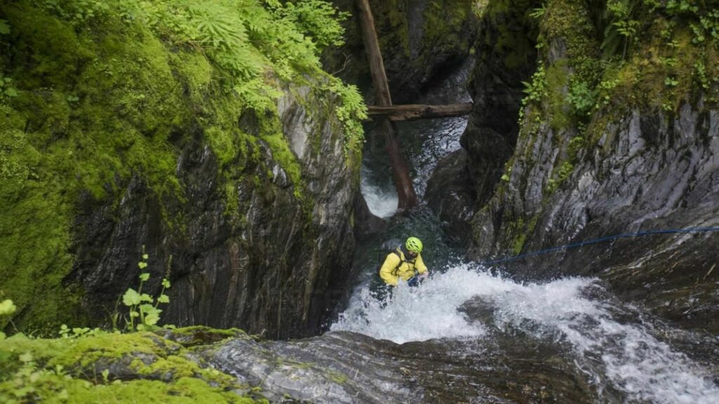 How do climbers get their gear and anchors back?