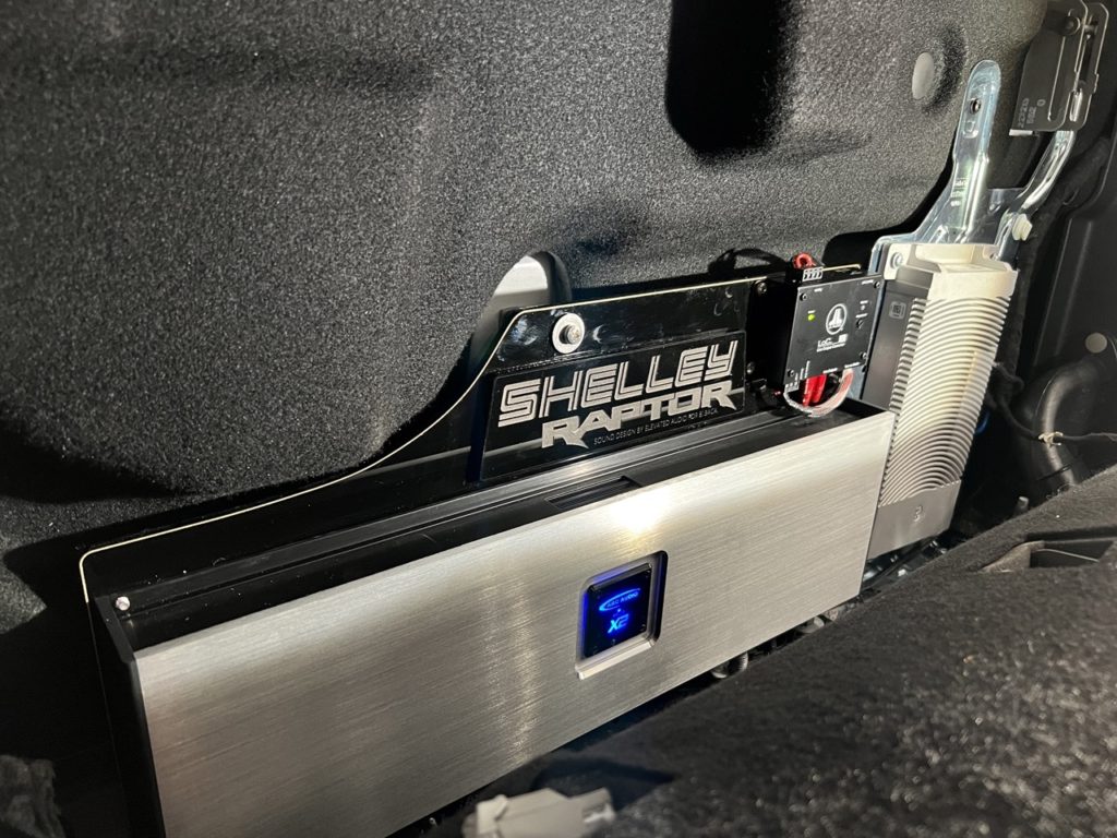 2022 Shelby Raptor Bass Build List Elevated Audio