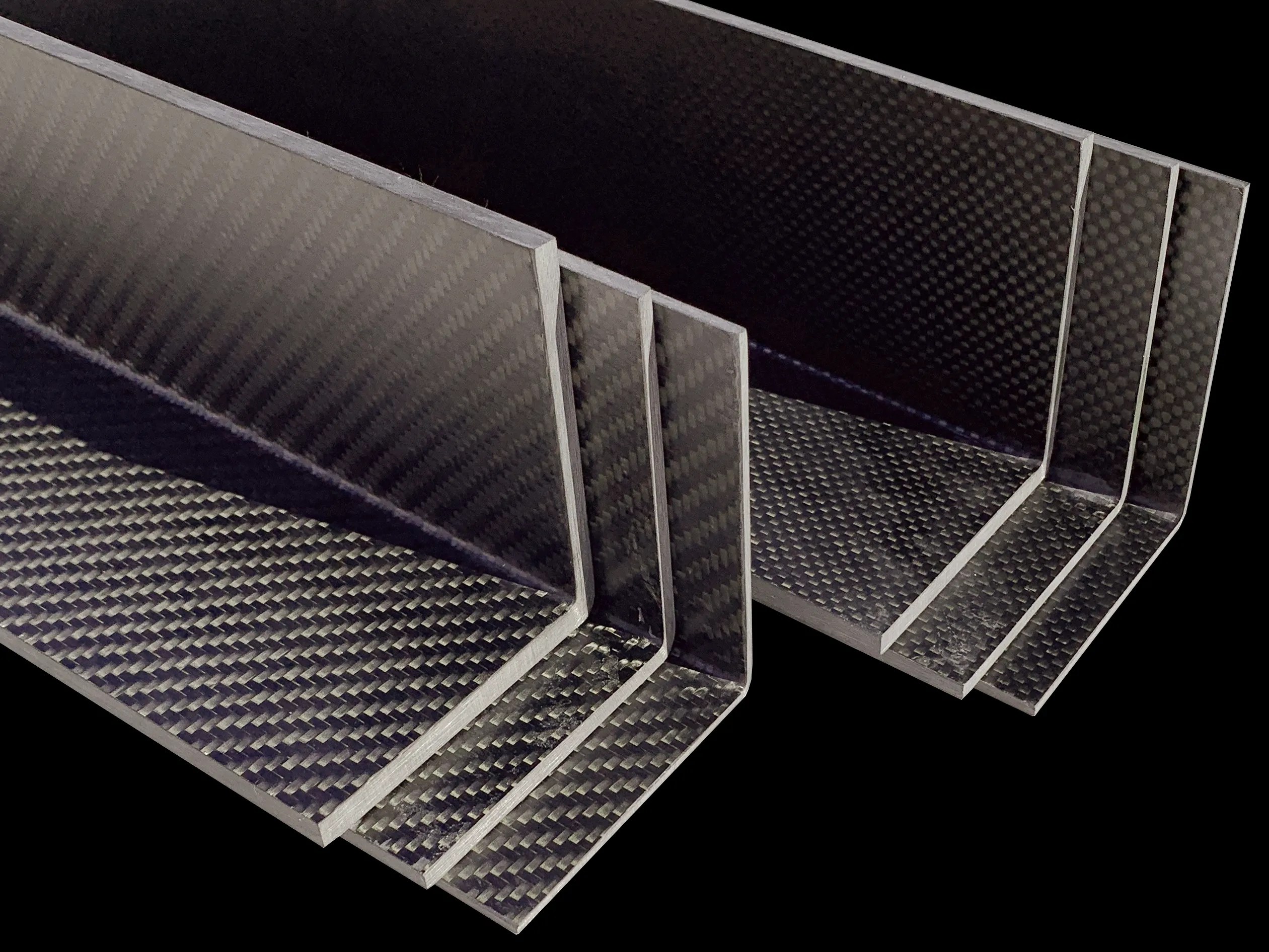 Carbon Fiber Angles Elevated Materials