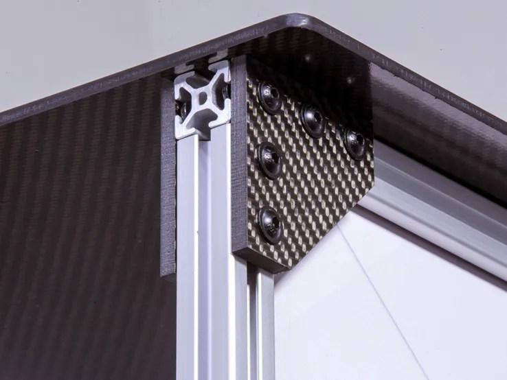 Carbon Fiber Angles Elevated Materials