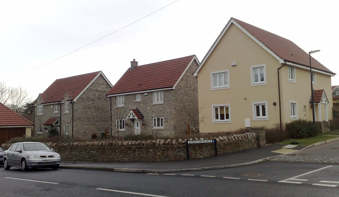 New houses Longwell Green, Bristol Elevation One