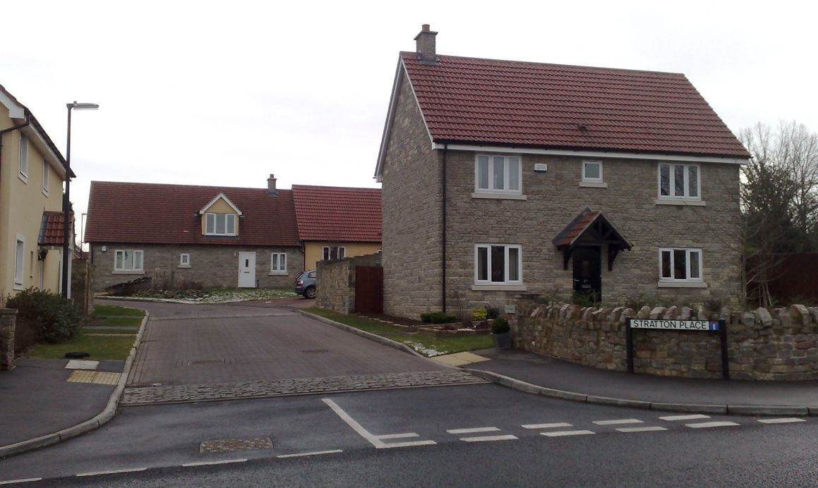 New houses Longwell Green, Bristol Elevation One