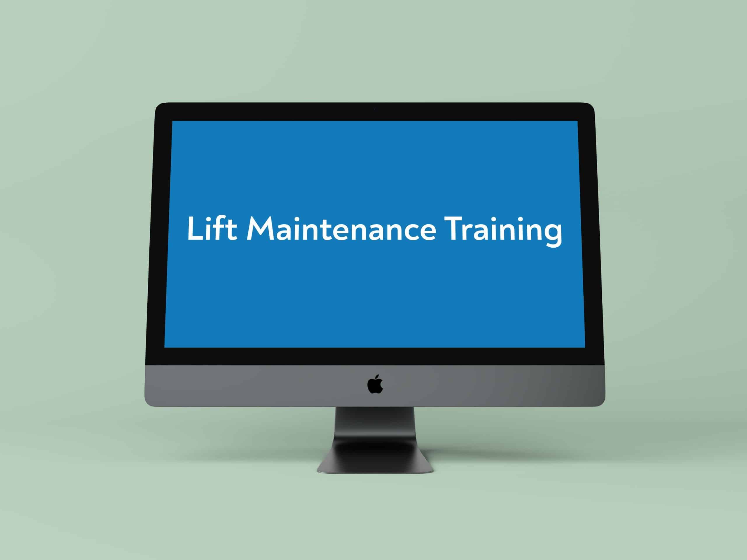 Lift Maintenance Online Training Course Elevator Books