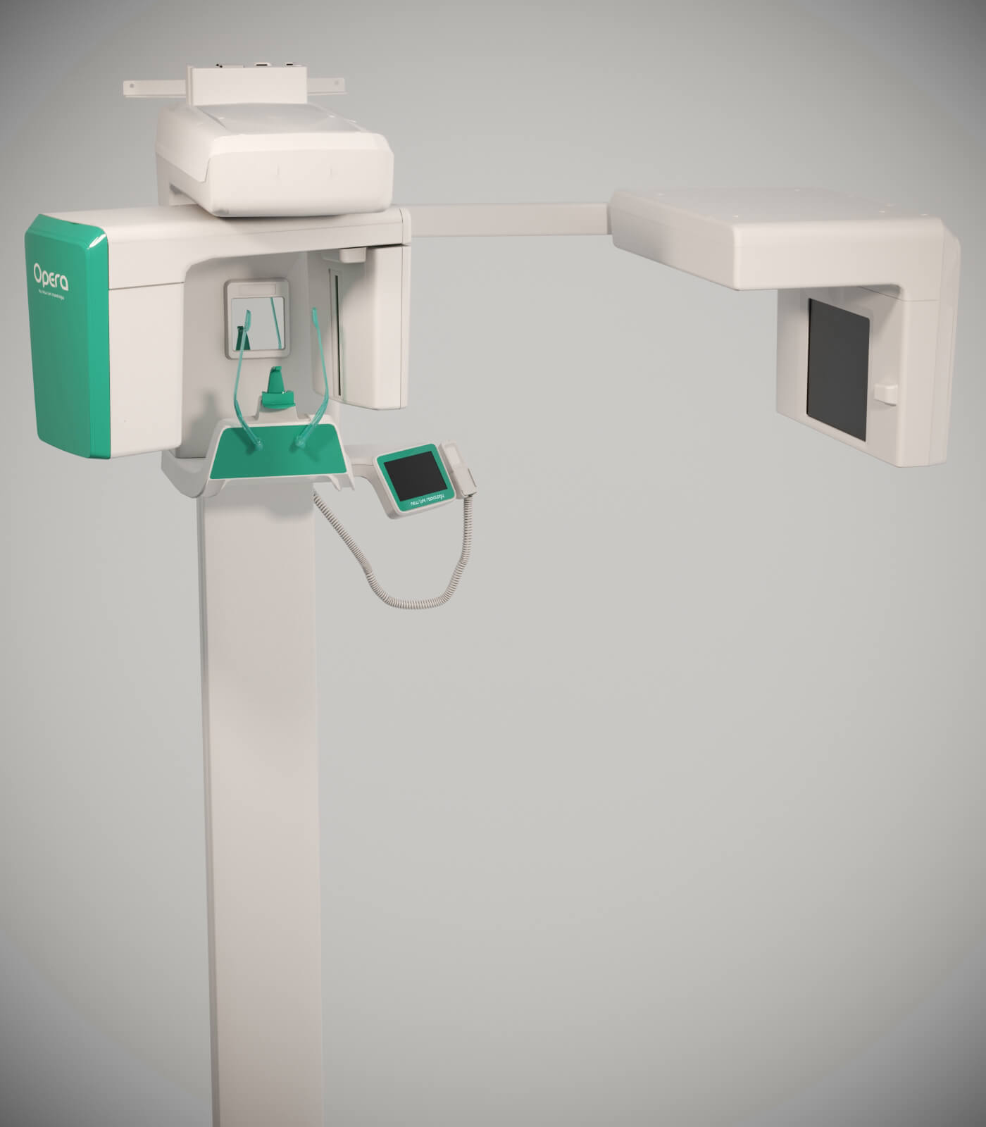 OPERA 2D Interoral Wall Mounted Dental Xray Unit with CEPH Elexadent