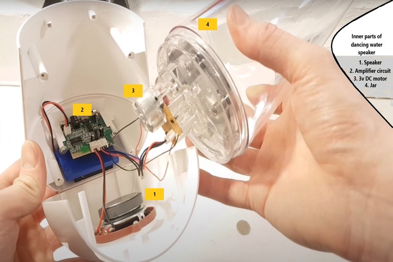 How do Dancing Water Speakers work? Elex Explorer