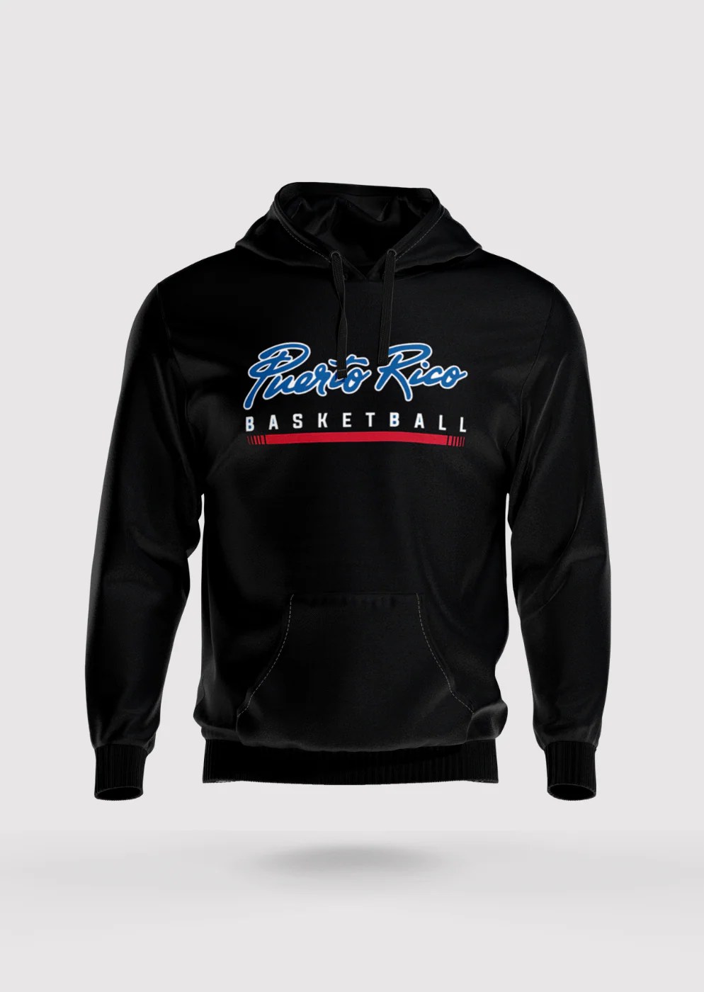 FBPUR Puerto Rico Black Basketball Hoodie El Fanático