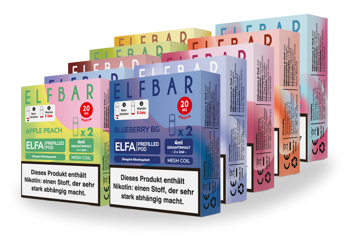 Elfbar Pods 🔥 Dampfen in neuer Dimension!