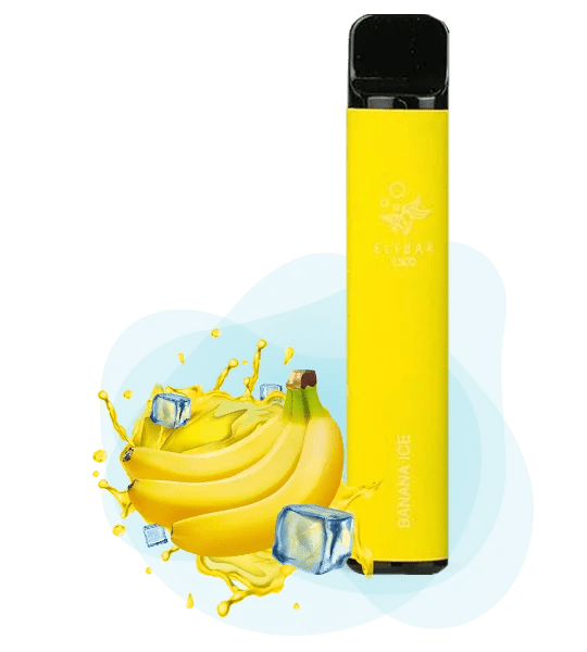 ELFBAR 1500 Banana Ice. Одноразовая PODсистема. ELFBAR Купити