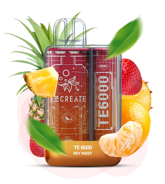 ELFBAR TE6000 Key west. Одноразова PODсистема. ELFBAR Купити