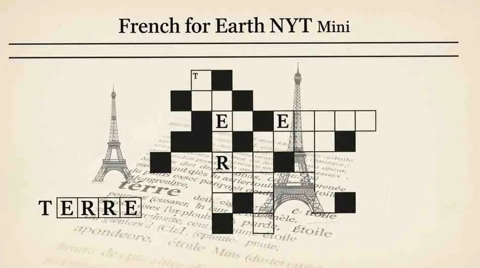 French for Earth NYT Mini Crossword Clue Answer, Meaning & Solver Guide(06)