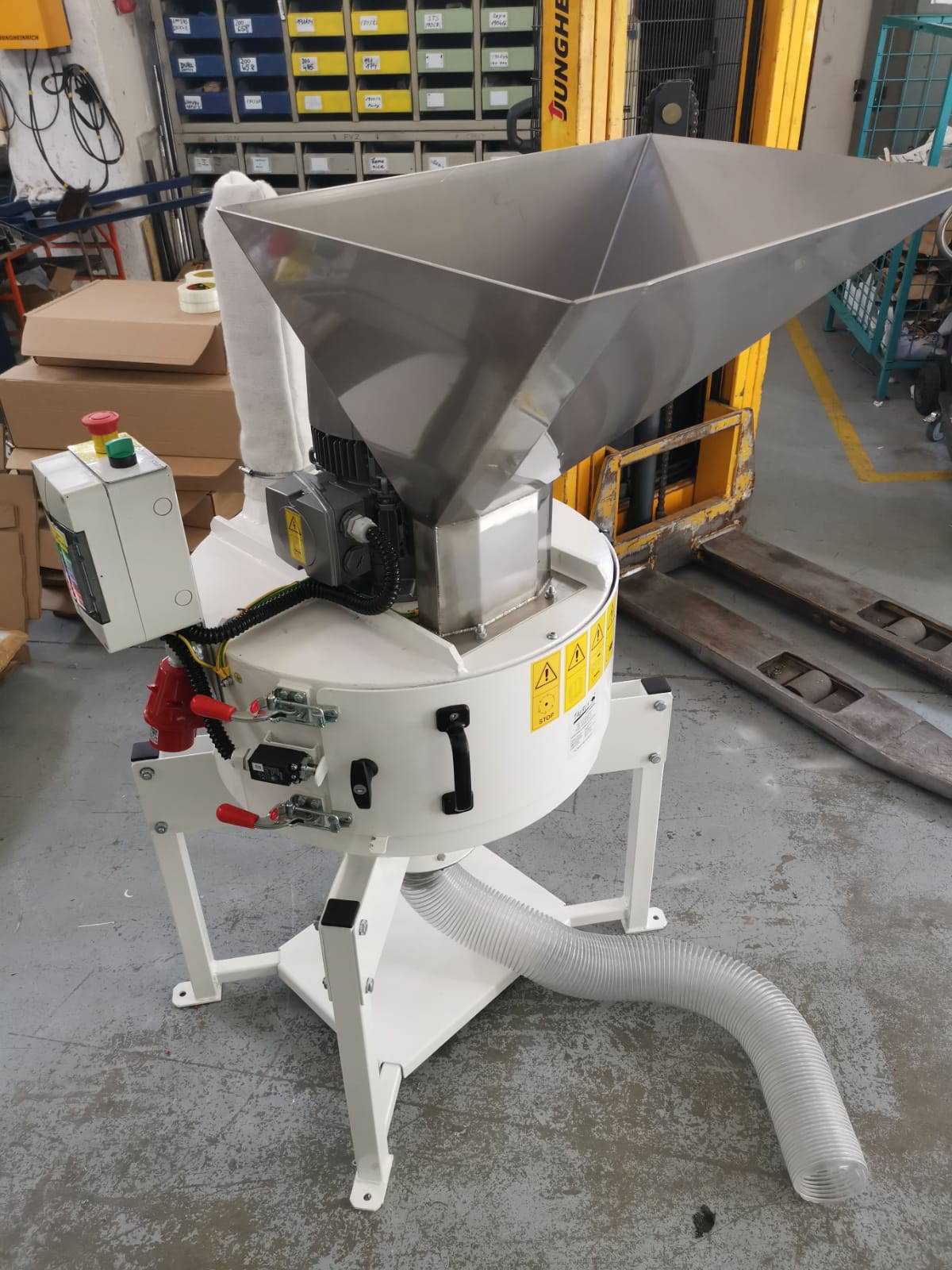 New Picture of Our New Hammer Mill... Elf Systems