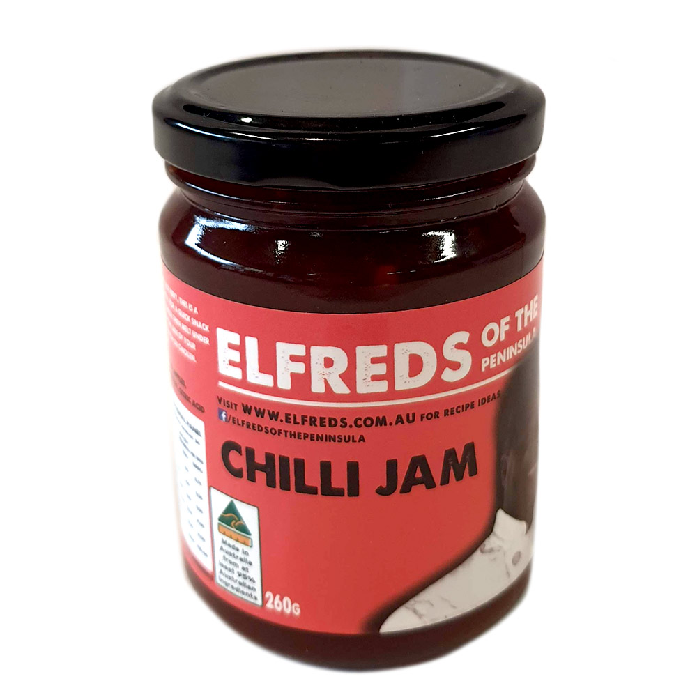 Chilli Jam Elfreds of the Peninsula