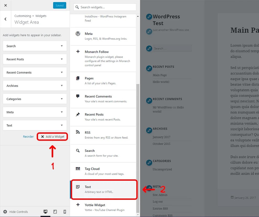 How to Add Custom Code to WordPress Sidebar in Twenty Fifteen Theme