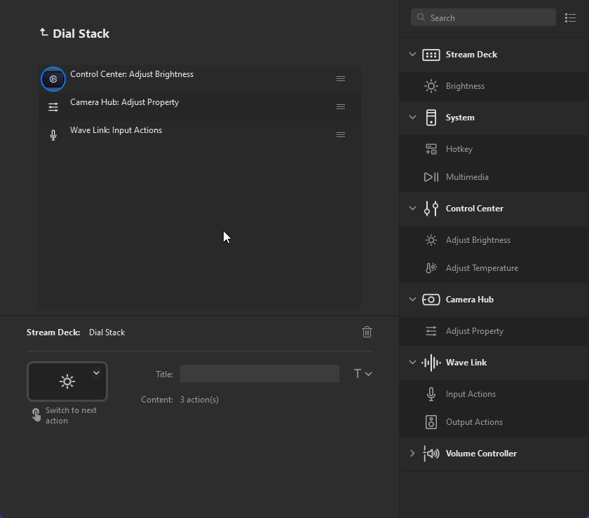 Elgato Stream Deck + — Dial Stacks Elgato