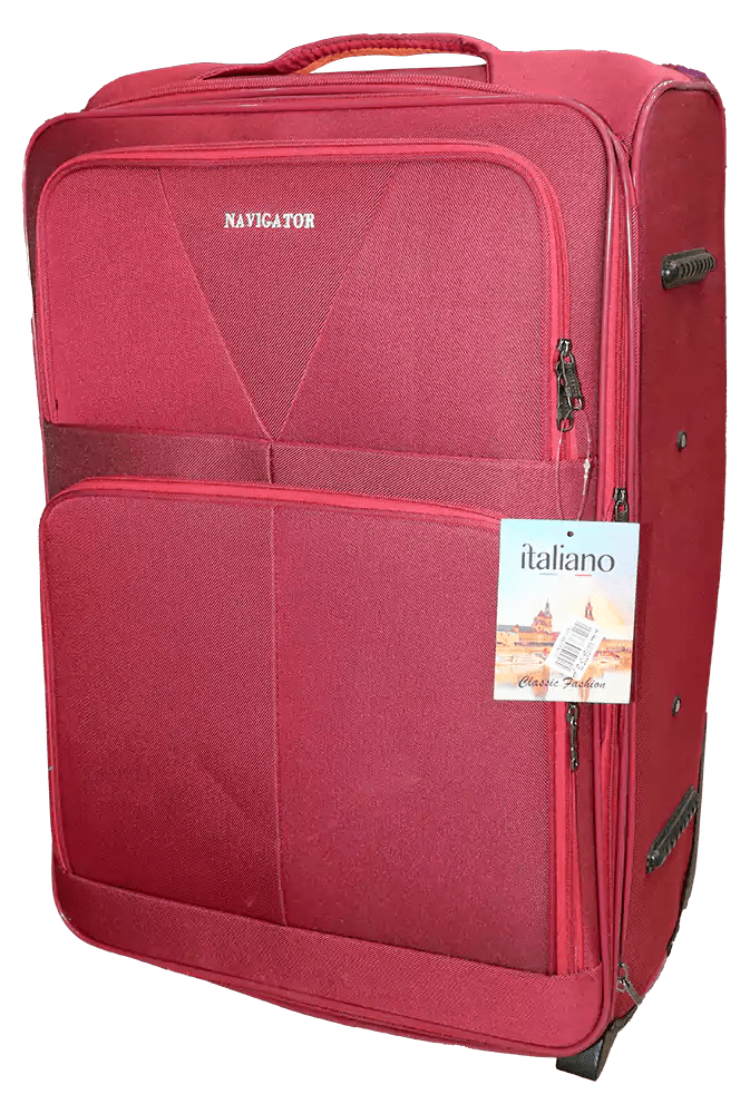 Navigator travel bag, 20 inches, fabric, red Elghazawy Shop