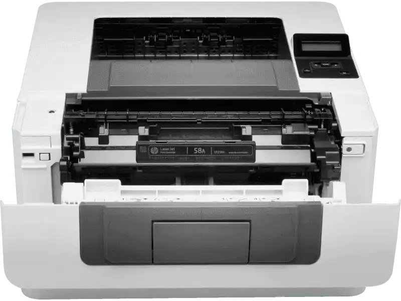 HP LaserJet Pro printer, network, LCD screen, white, M404n Elghazawy Shop