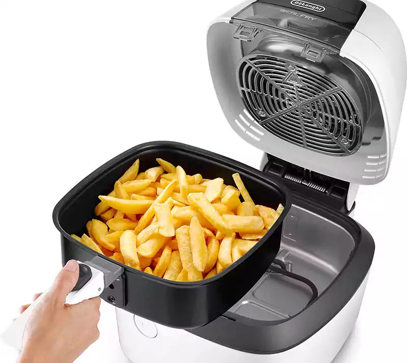 Delonghi Multi Fry Air Fryer 1400 Watt, 1.25 liter, Silver FH2133W