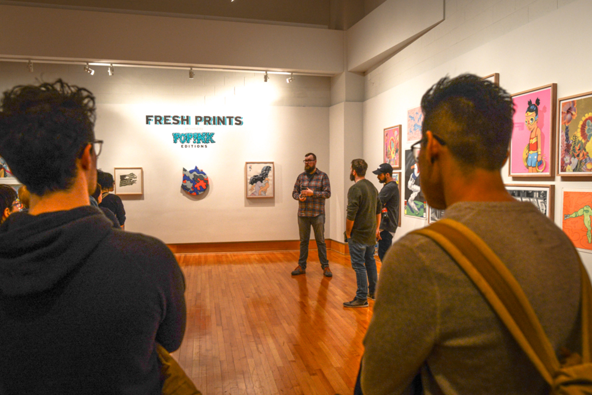 POPINK show at Safety Kleen Gallery Observer