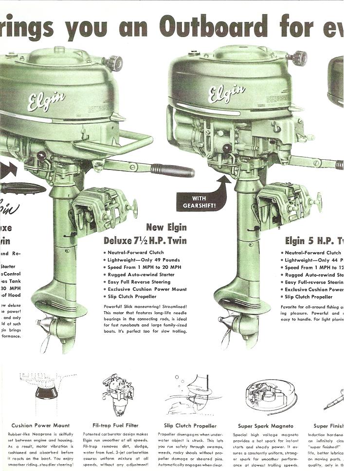 1952 Elgin Outboard