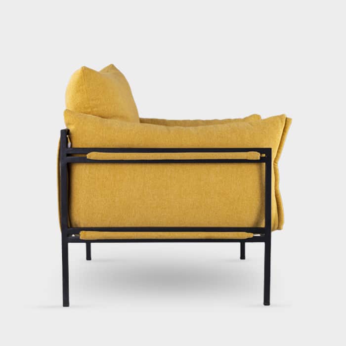 Yellow Sofa Chair El Helow Style