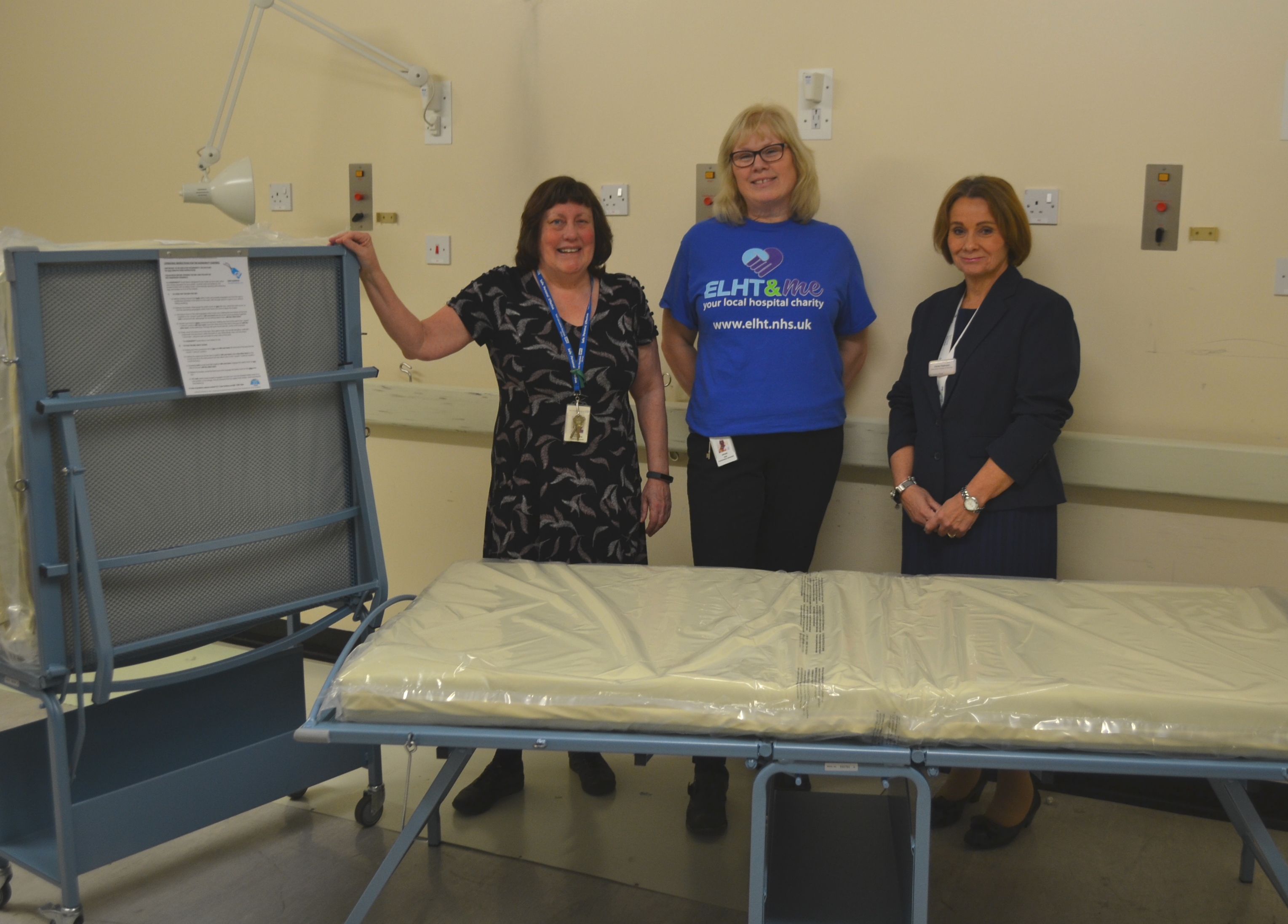 Local hospital charity provides guest beds for families of patients at