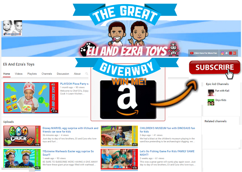 More Videos Coming Soon! Giving away Amazon Gift Card to a lucky