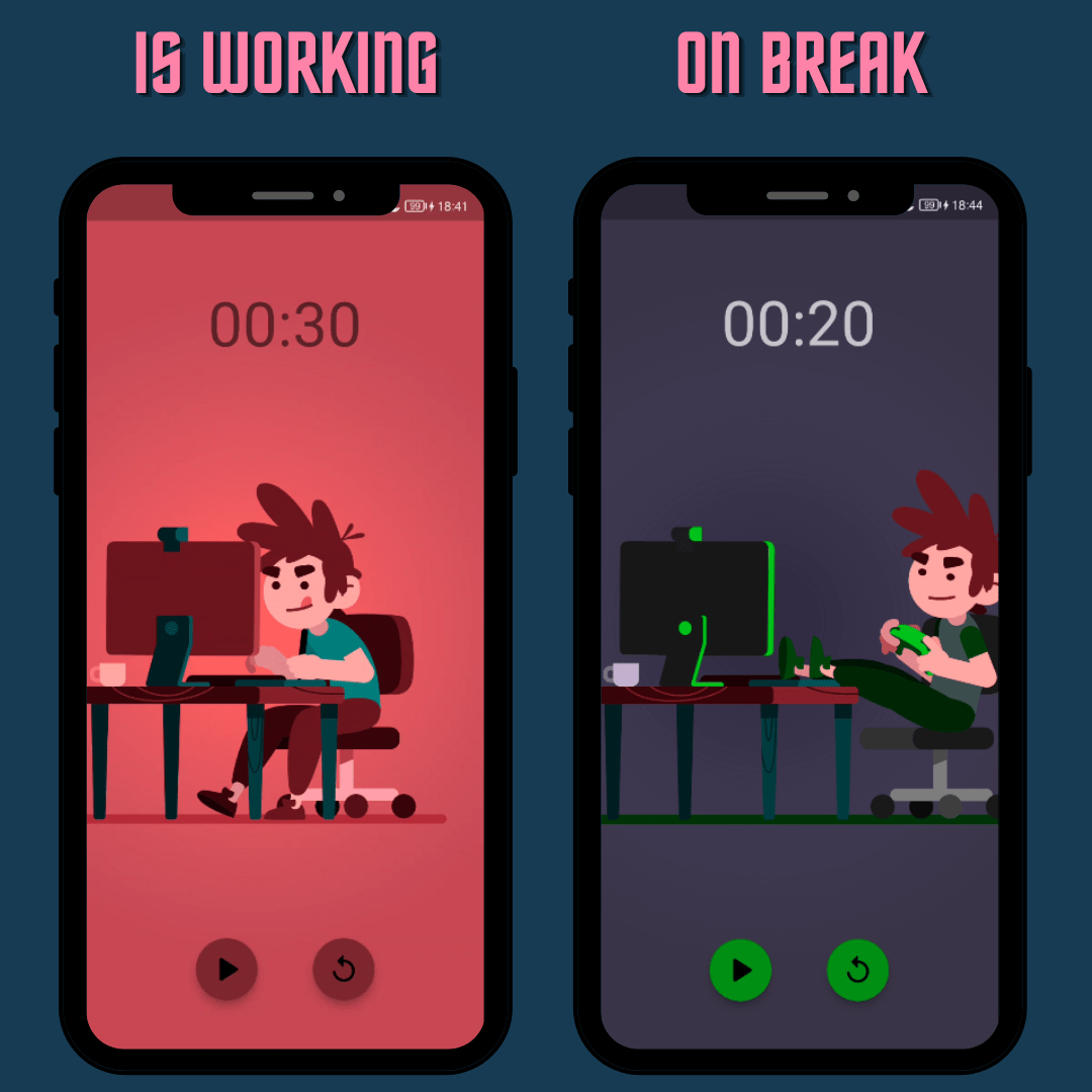 Aesthetic Timer App ⌚ Elias Kekana