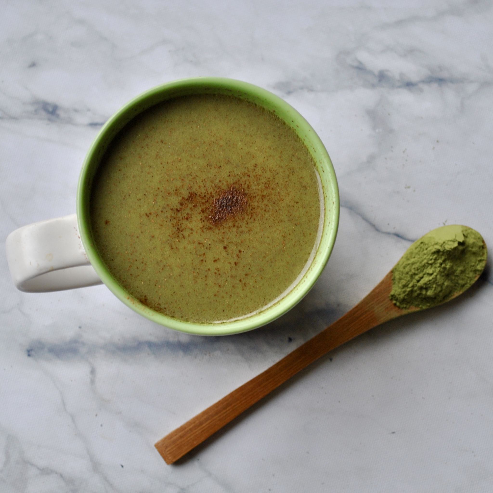 Why I Drink Matcha + Cinnamon Matcha Latte Recipe Eli Brecher Nutrition