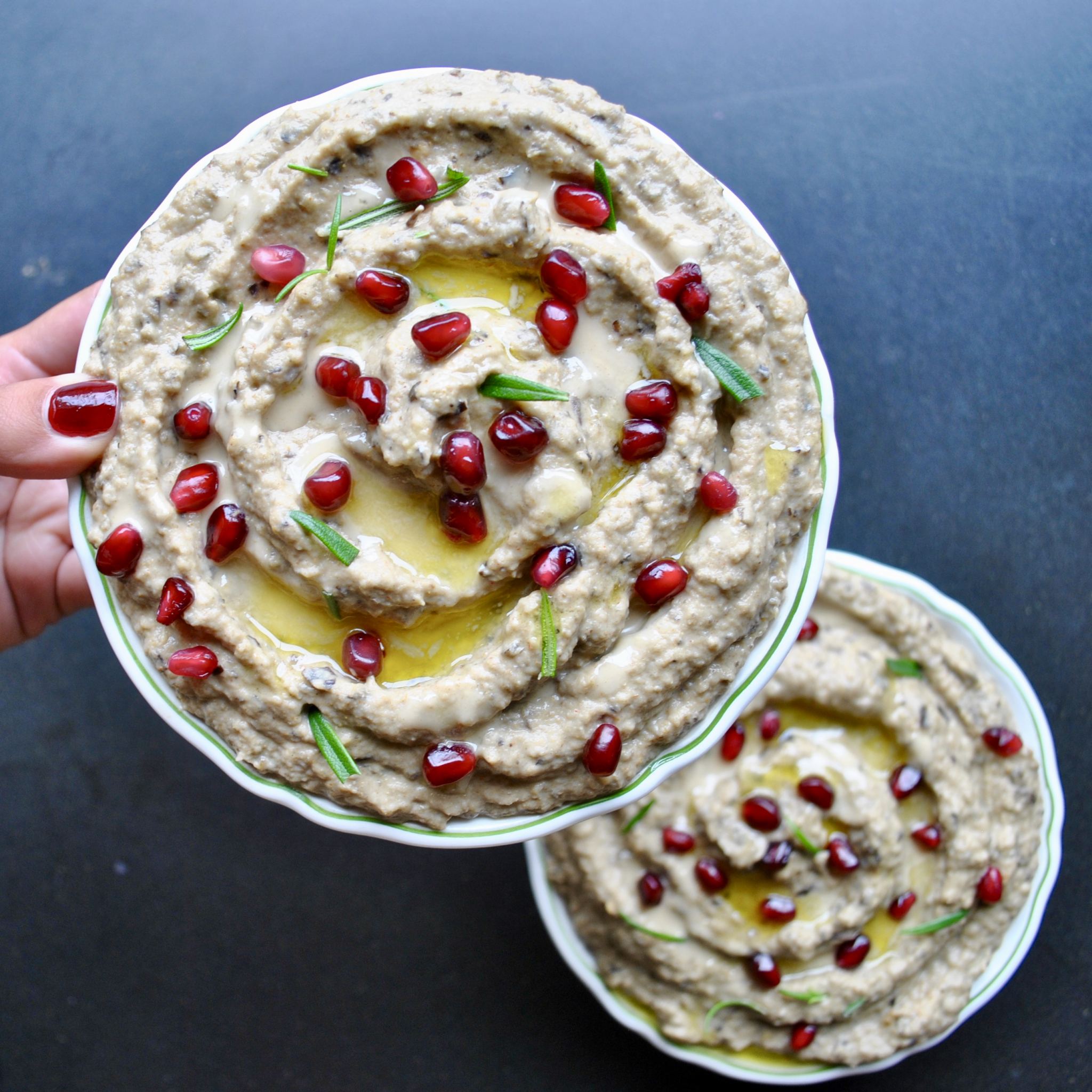 Baba Ganoush (Smoky Aubergine Dip) Eli Brecher Nutrition