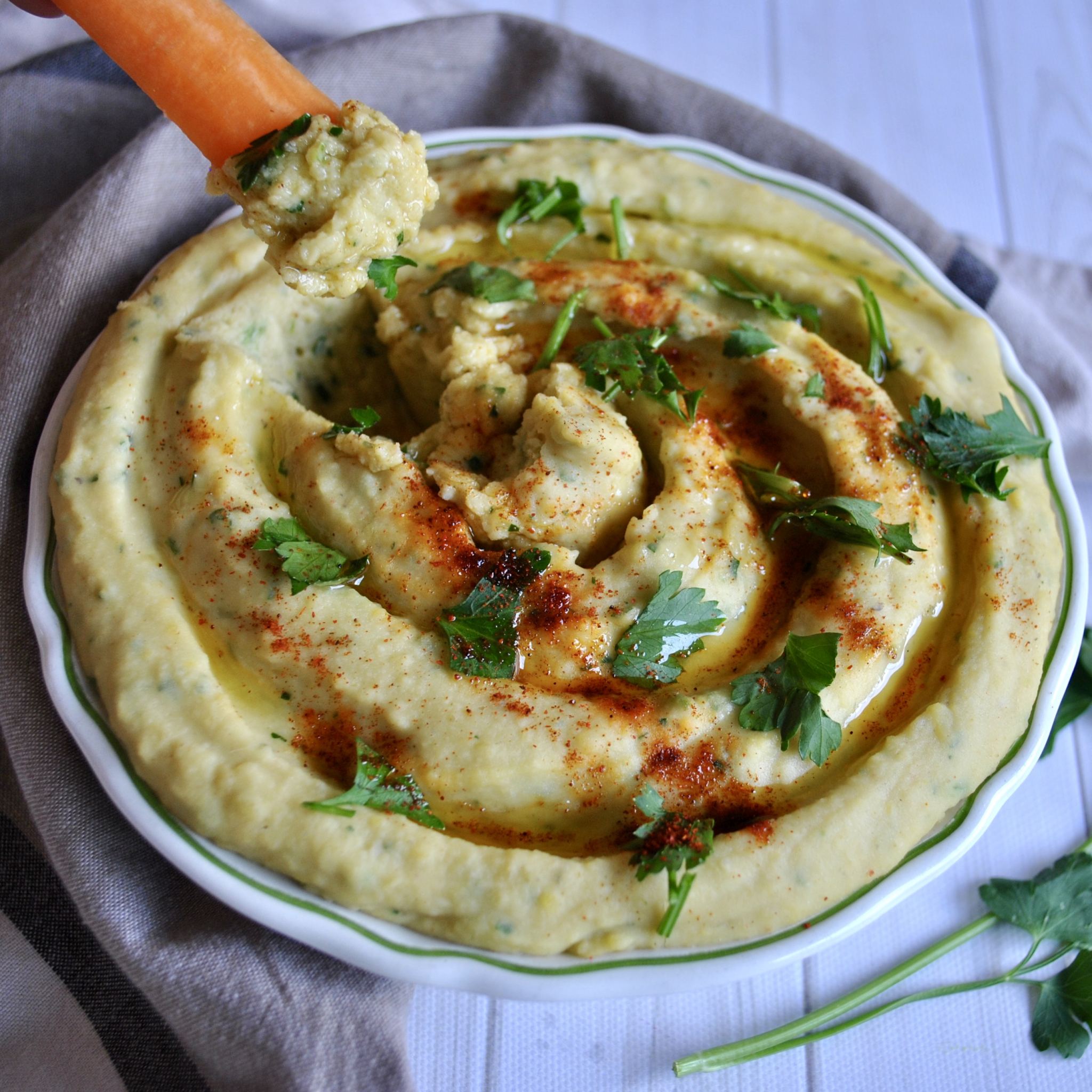 Greek Fava Bean Dip Eli Brecher Nutrition