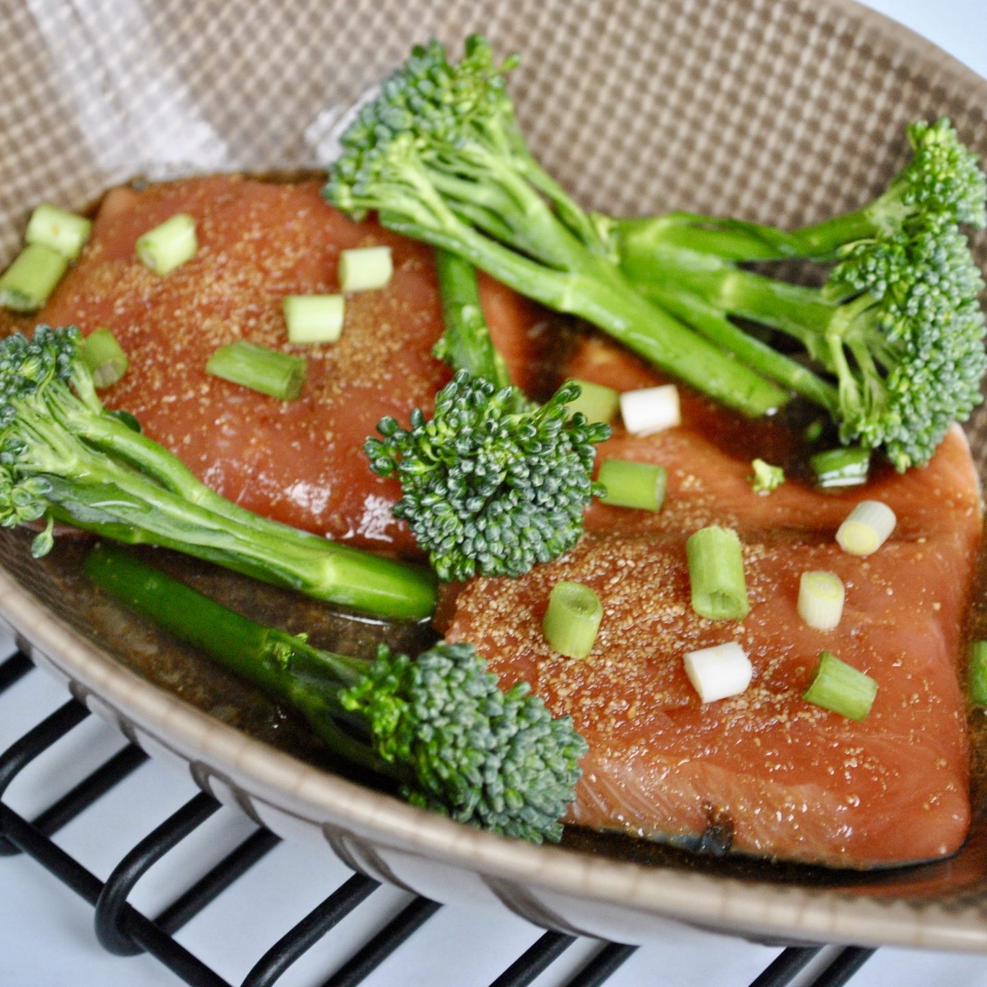 Teriyaki Glazed Salmon Eli Brecher Nutrition