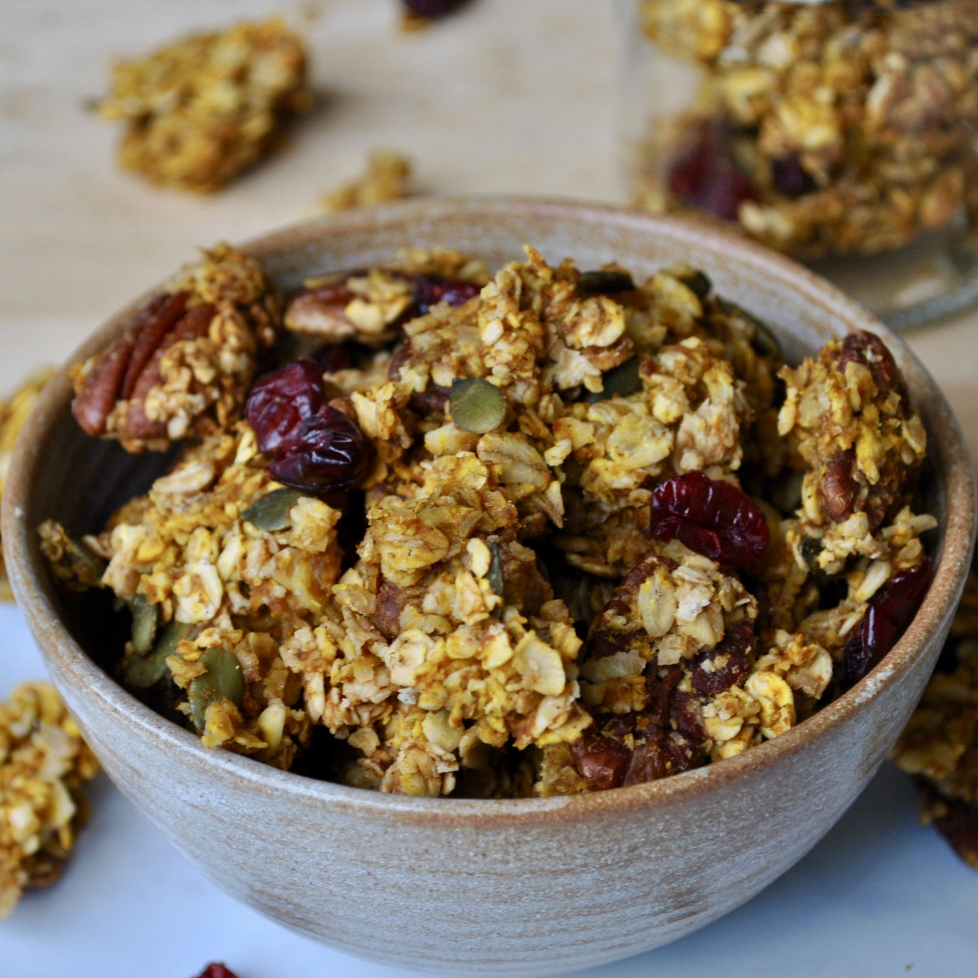 Pumpkin Pie Granola Recipe Vegan Gluten Free Dairy Free Eli Brecher