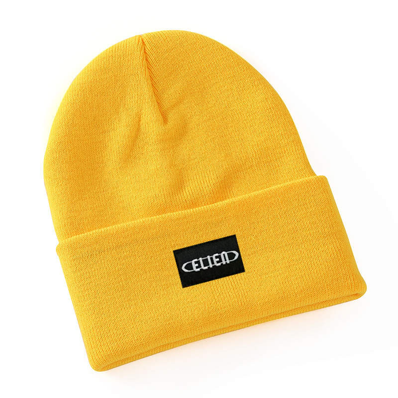 Elien Basic Beanie Yellow