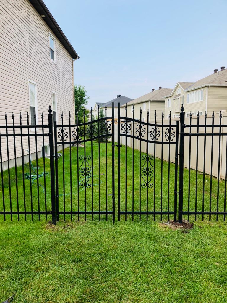 Iron Fences Ottawa Fence And Deck Contractor Elie’s Fencing Solutions