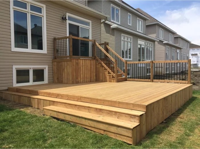 Deck Construction Fence And Deck Construction Ottawa