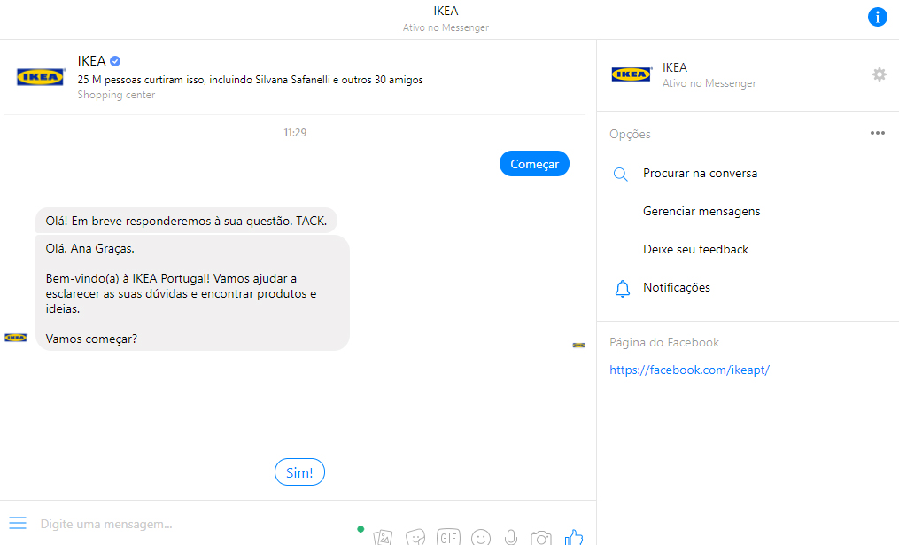 IKEA agora com chatbot para atendimento ao cliente Elife Brasil