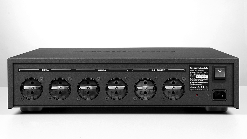GigaWatt PC3 EVO+ Power Line Conditioner Eligo Audio Culture