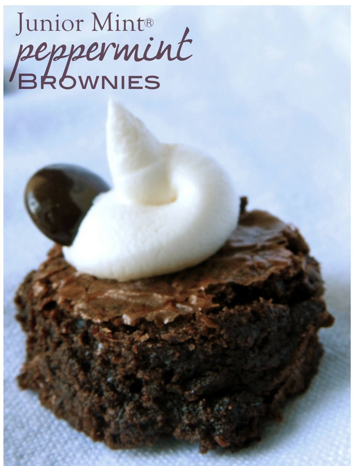 Junior Mint Brownies Elisabeth McKnight