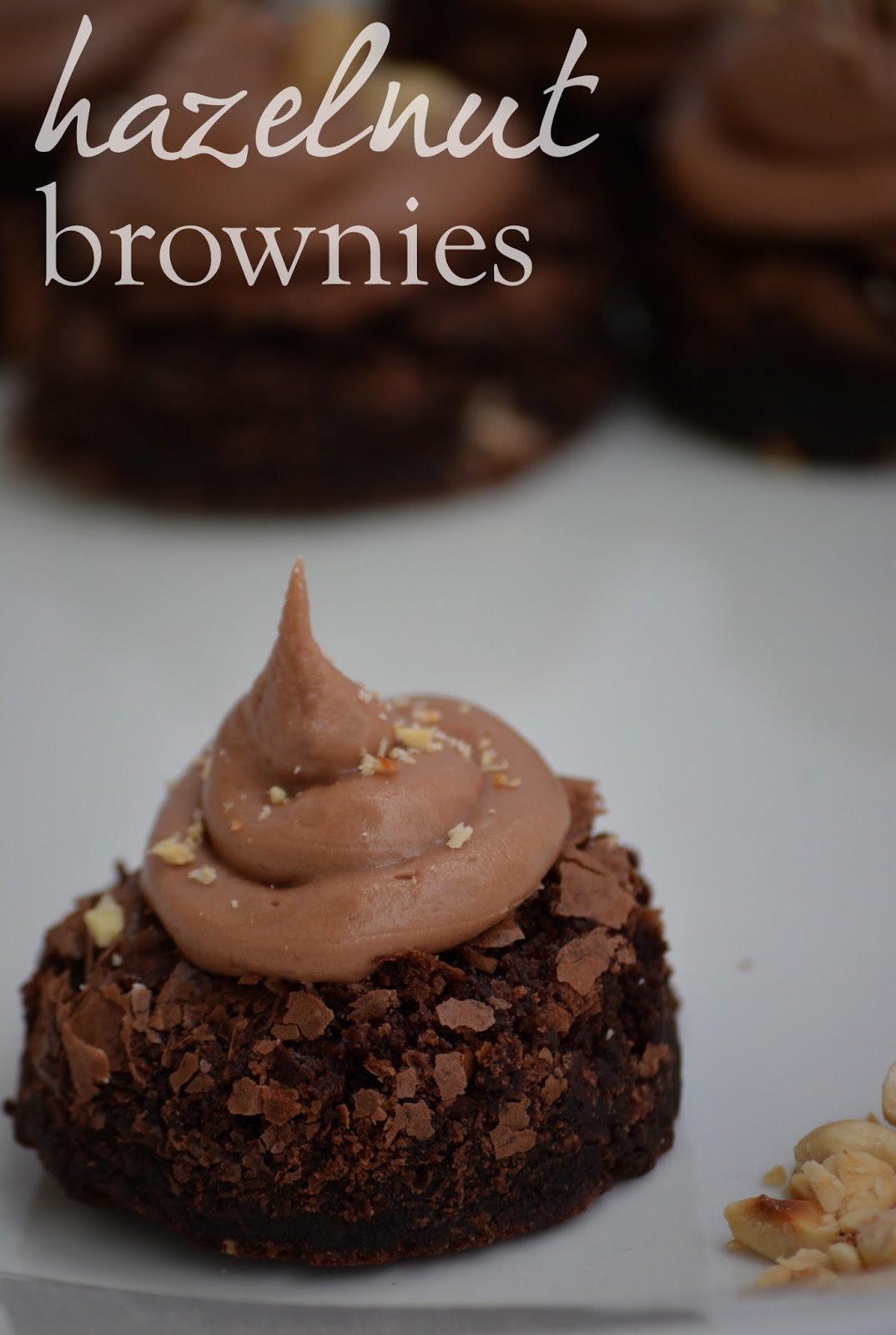 Hazelnut Brownies (with Nutella frosting) Elisabeth McKnight