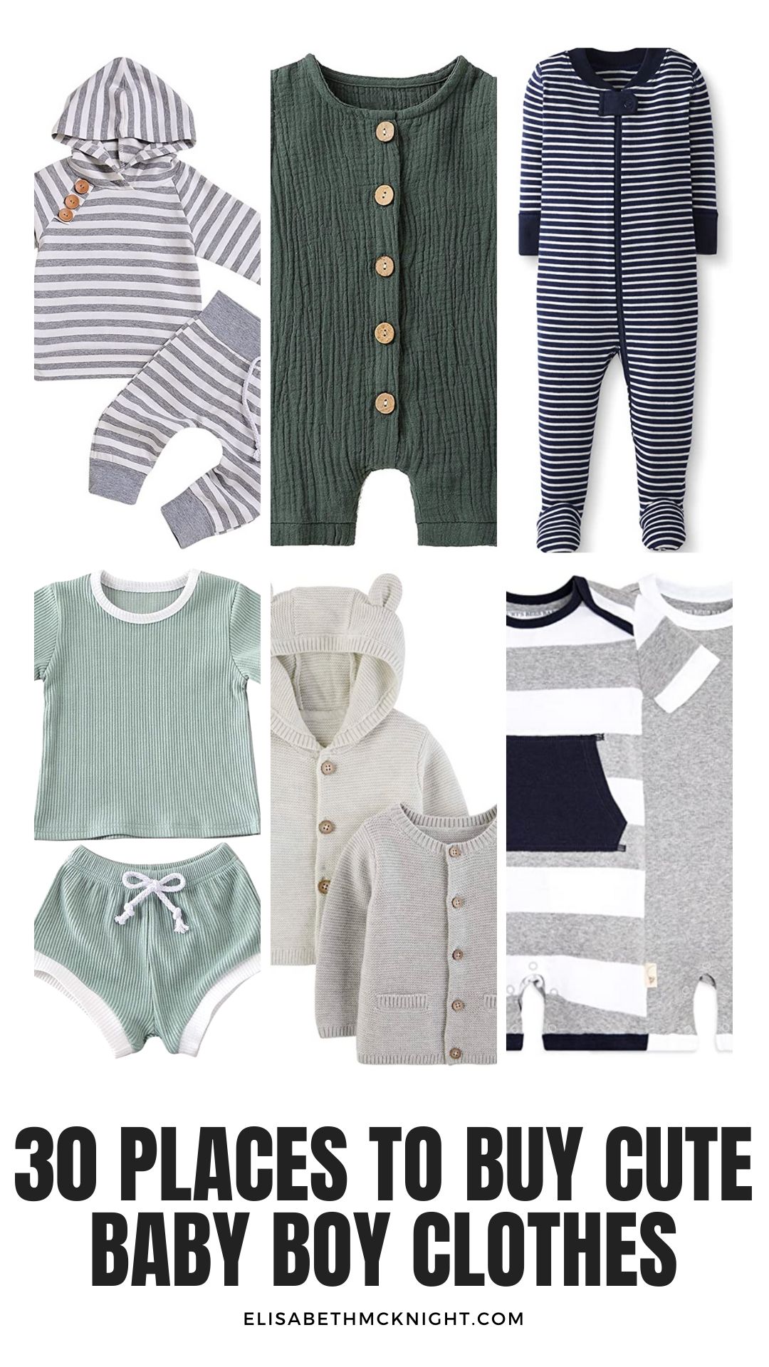 30 Places for Cute Baby Boy Clothes Elisabeth McKnight